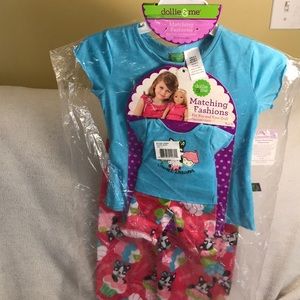 dollie and me matching pajamas